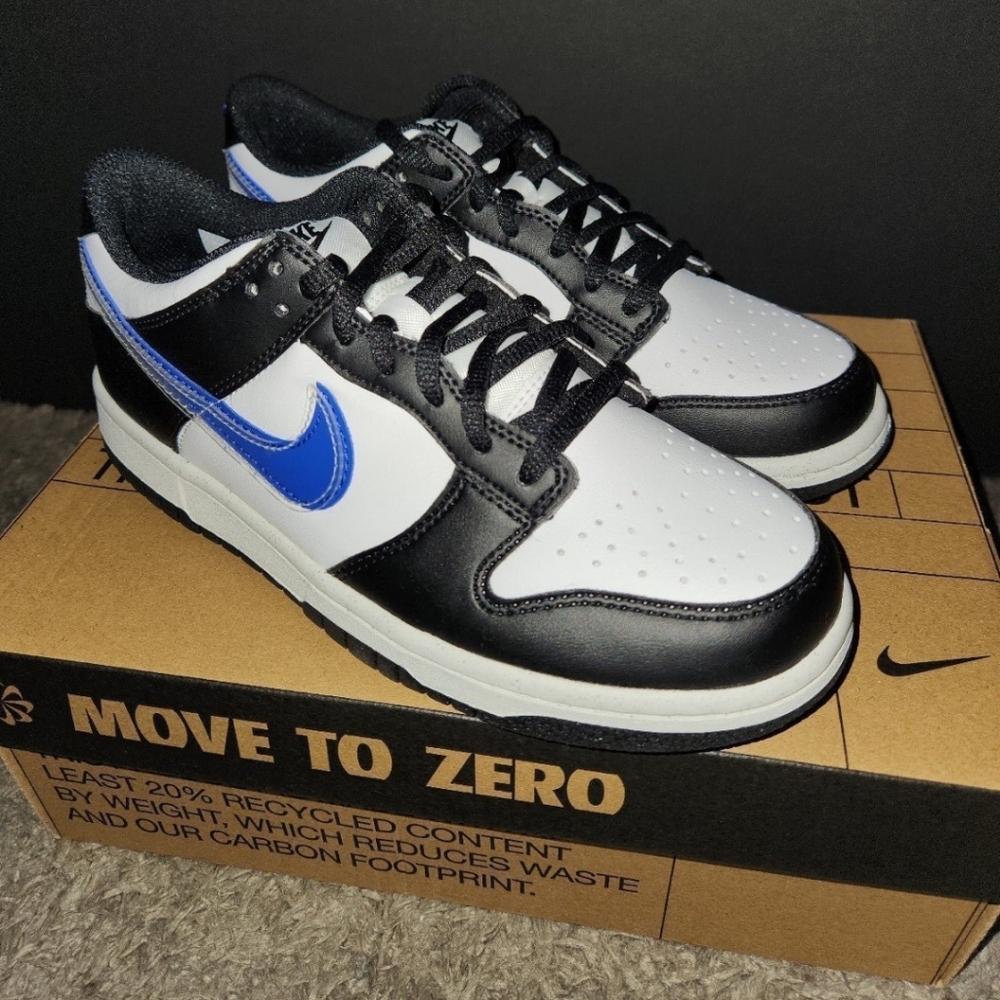 Nike Dunk Low Blue Swoosh